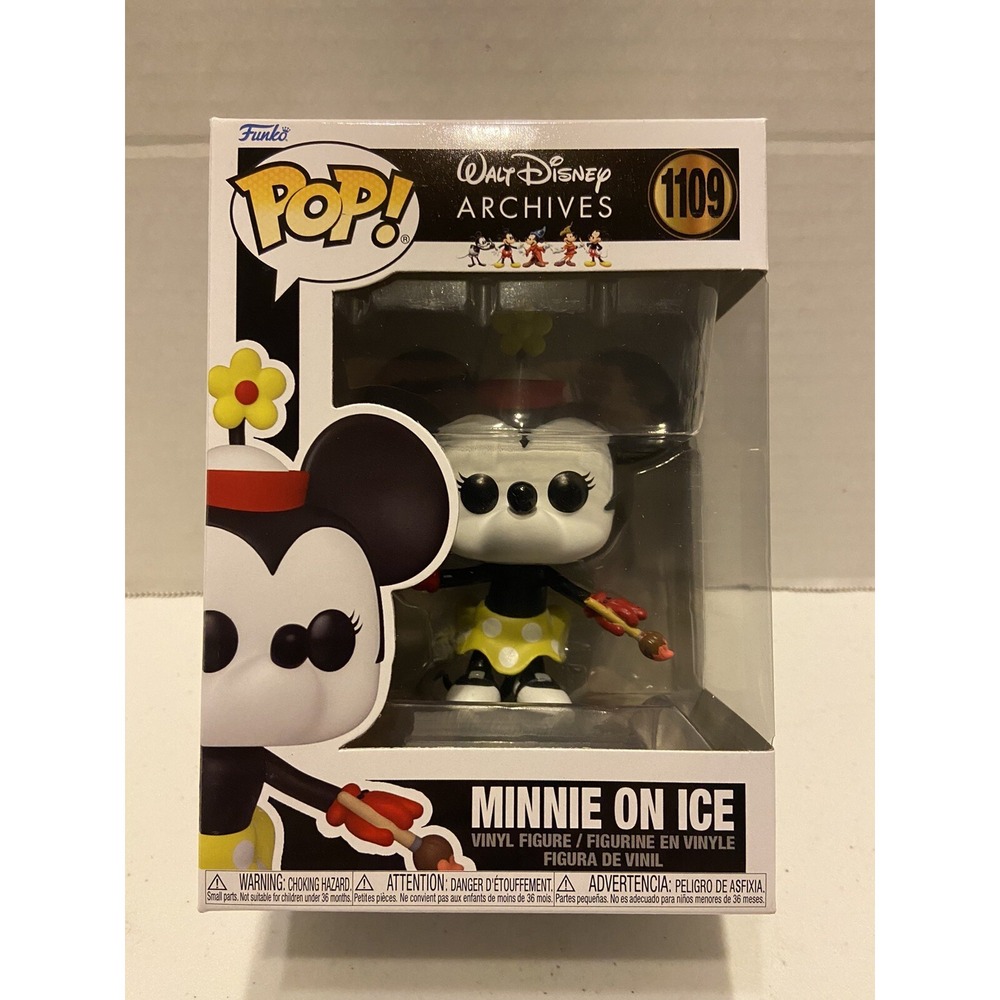 Funko Pop! Walt Disney Archives Minnie On Ice 1109 NIB (Bin1)